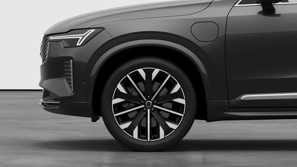 Nouveau Volvo XC90 SUV Ultimate Hybride rechargeable 4 roues motrices Platinum Grey 3