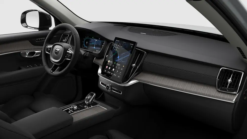 Nouveau Volvo XC90 SUV Ultimate Hybride rechargeable 4 roues motrices Vapour Grey 4