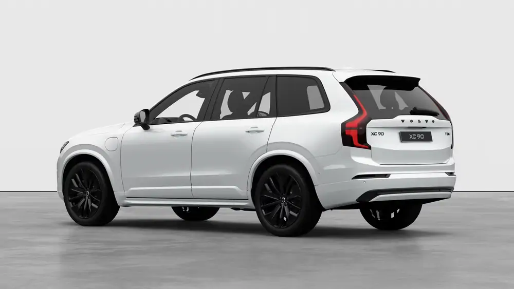 Nouveau Volvo XC90 SUV Ultimate Hybride rechargeable 4 roues motrices Crystal White Pearl 2