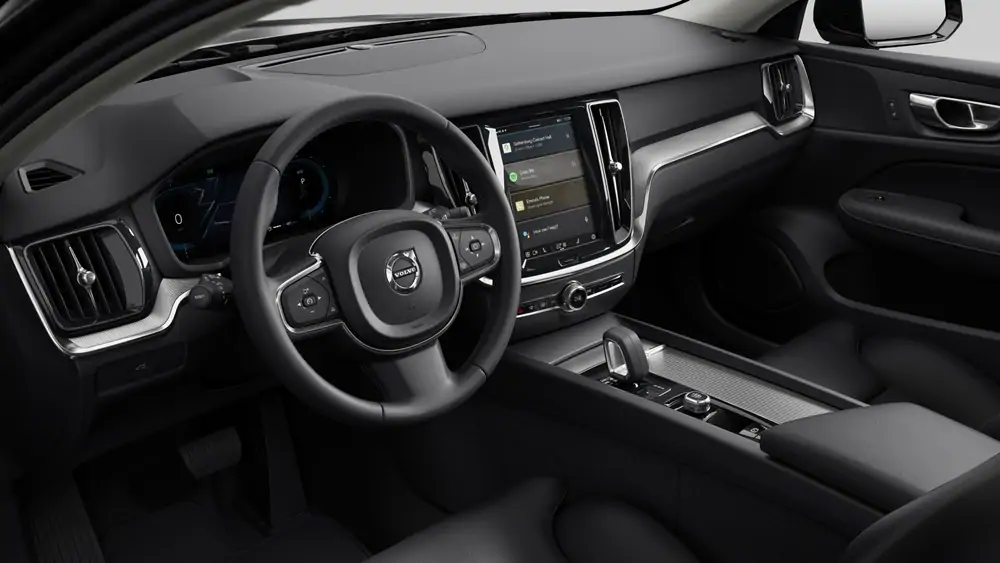 Nouveau Volvo V60 Break Start Mild Hybrid 2 roues motrices (Traction) Onyx Black 4