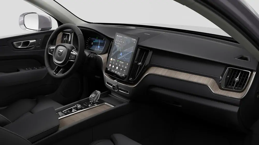 Nouveau volvo XC60 SUV Ultra Hybride rechargeable 4 roues motrices Aurora Silver 4