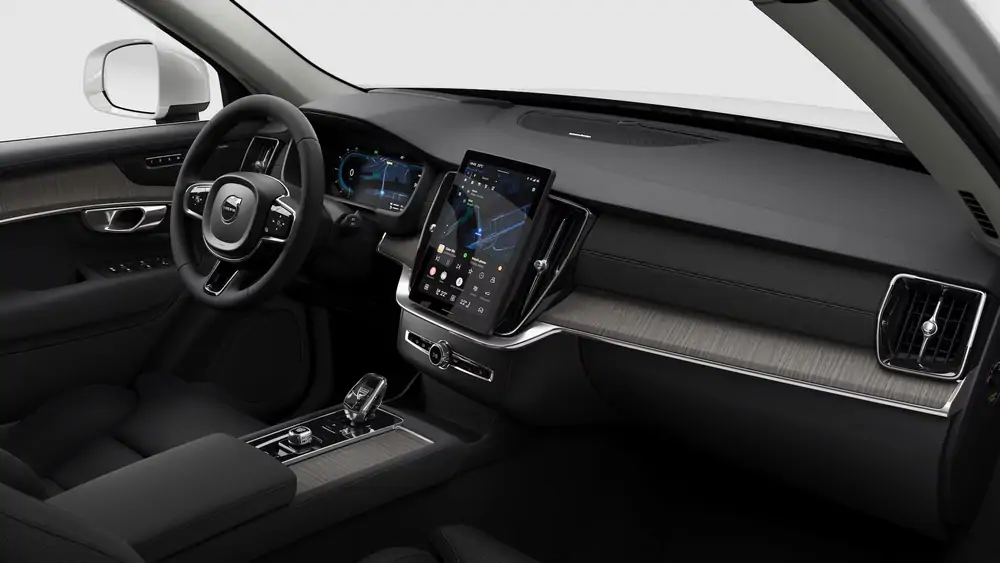 Nouveau Volvo XC90 SUV Ultimate Hybride rechargeable 4 roues motrices Silver Dawn 4