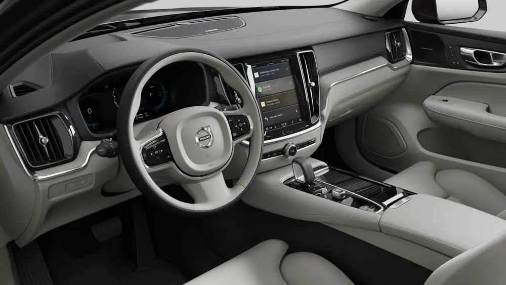 Nouveau Volvo V60 Break Ultimate Hybride rechargeable 4 roues motrices Platinum Grey 4