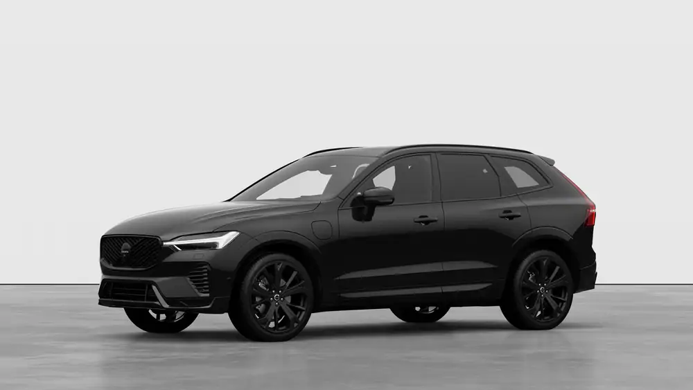 Nouveau Volvo XC60 SUV Ultimate Hybride rechargeable 4 roues motrices Onyx Black 1