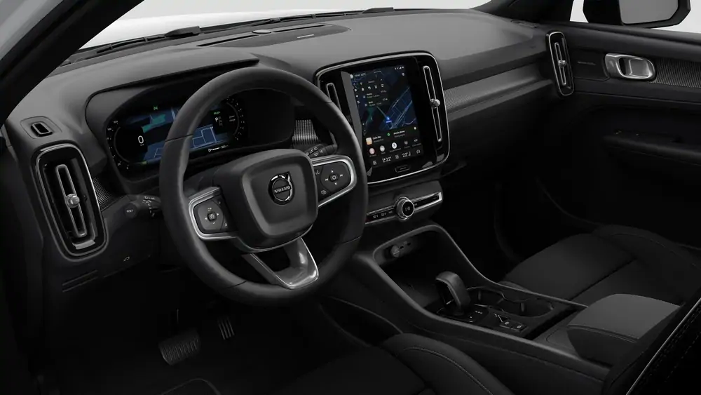Nouveau Volvo XC40 SUV Plus Micro-hybride 2 roues motrices (Traction) Crystal White Pearl 4
