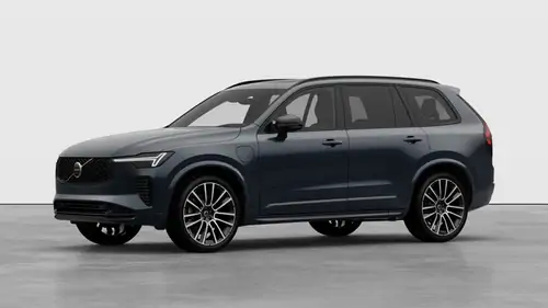 Nouveau volvo XC90 SUV Ultra Hybride rechargeable 4 roues motrices Denim Blue