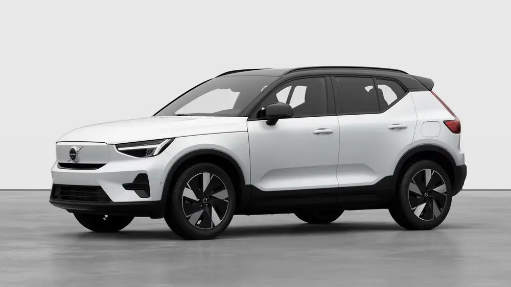 Nouveau Volvo EX40 SUV Ultra Électrique 2 roues motrices (Propulsion) Crystal White Pearl 1