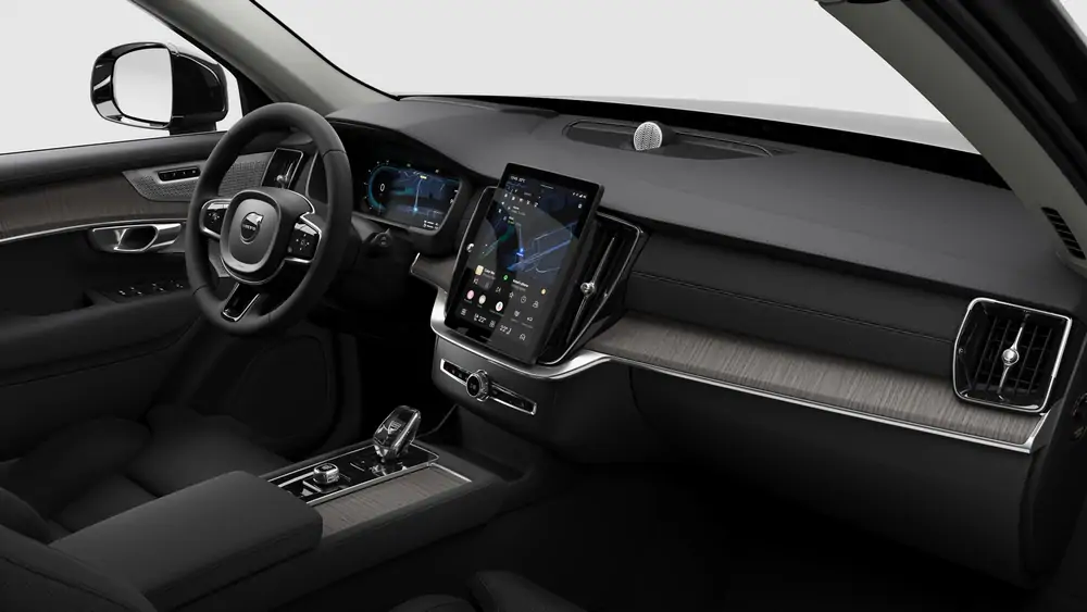 Nouveau Volvo XC90 SUV Ultimate Hybride rechargeable 4 roues motrices Onyx Black 4