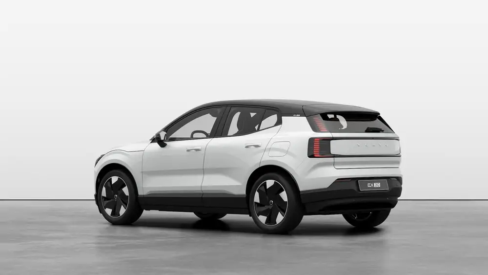 Nouveau Volvo EX30 SUV Plus Électrique 2 roues motrices (Propulsion) Crystal White Pearl 2