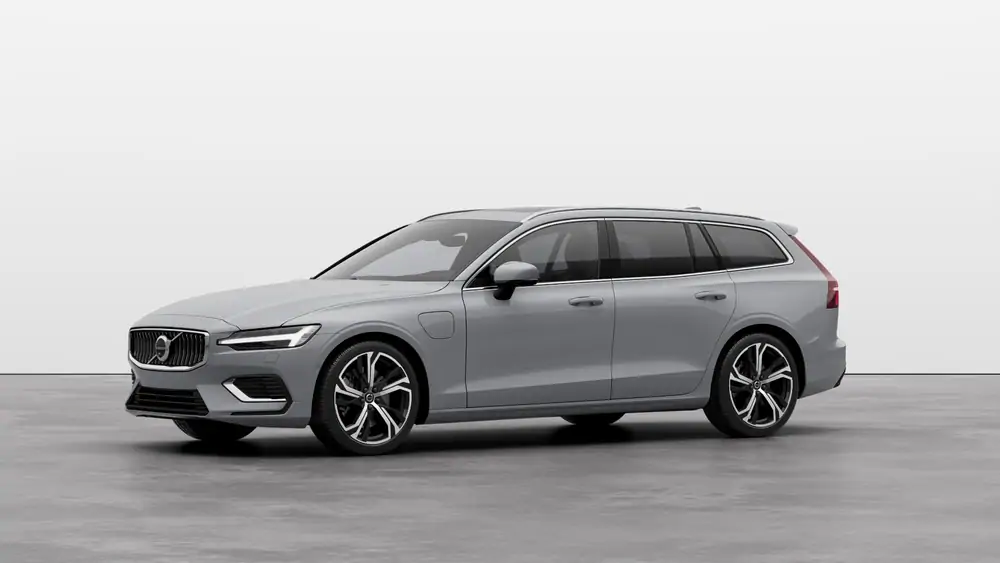 Nouveau Volvo V60 Break Ultimate Hybride rechargeable 4 roues motrices Vapour Grey 1