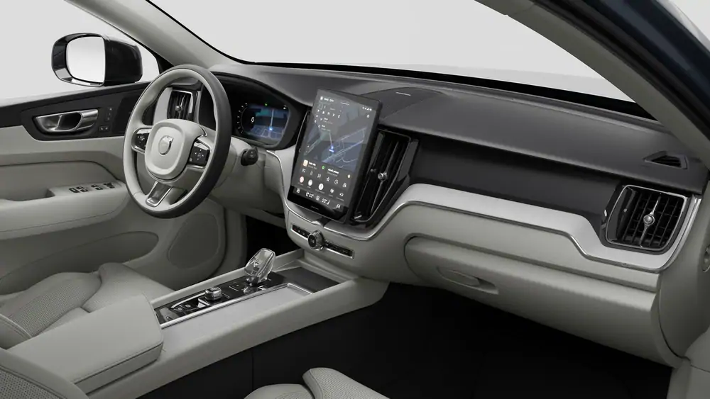 Nouveau Volvo XC60 SUV Plus Hybride rechargeable 4 roues motrices Denim Blue 4