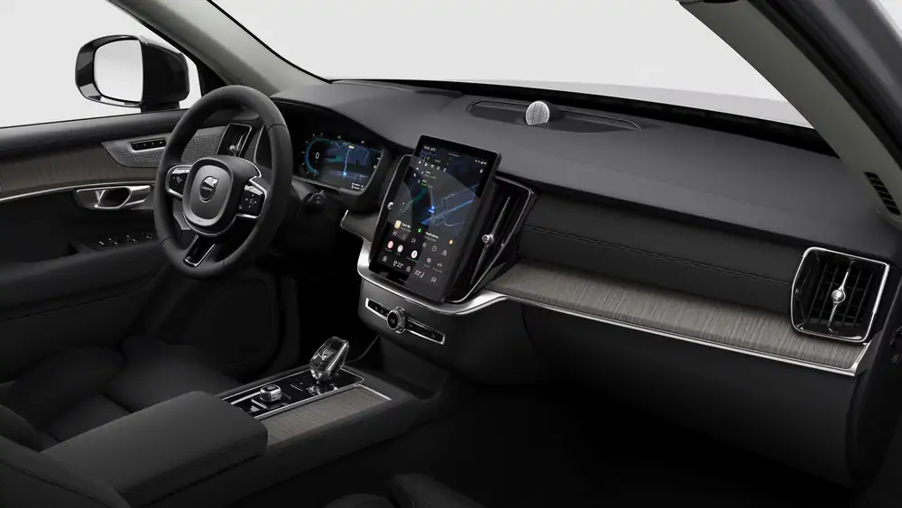 Nouveau Volvo XC90 SUV Ultimate Hybride rechargeable 4 roues motrices Aurora Silver 4