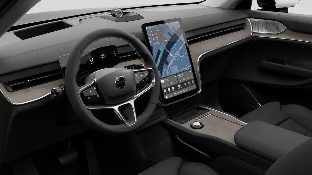 Nouveau Volvo EX90 SUV Ultra Électrique 4 roues motrices Platinum Grey 4