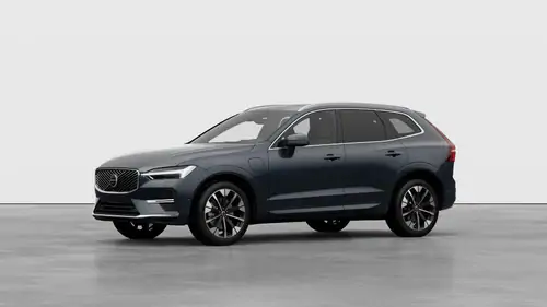 Nouveau Volvo XC60 SUV Ultimate Hybride rechargeable 4 roues motrices Denim Blue