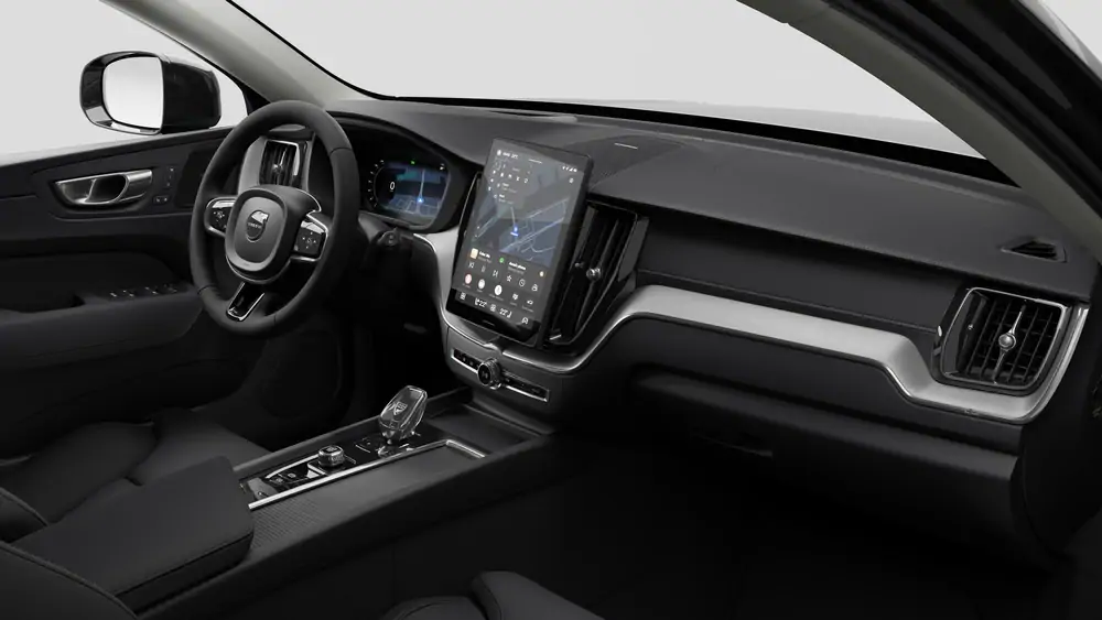 Nouveau volvo XC60 SUV Ultra Hybride rechargeable 4 roues motrices Onyx Black 4