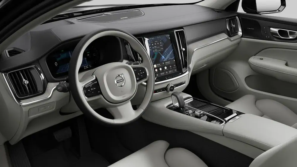 Nouveau Volvo V60 Break Ultimate Hybride rechargeable 4 roues motrices Onyx Black 4