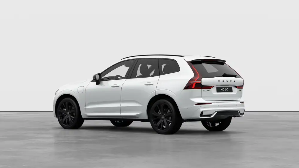 Nouveau Volvo XC60 SUV Ultimate Hybride rechargeable 4 roues motrices Crystal White Pearl 2