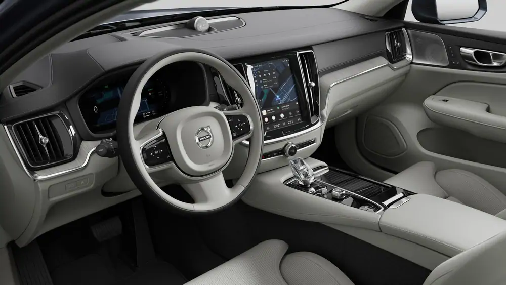 Nouveau Volvo V60 Break Ultimate Hybride rechargeable 4 roues motrices Denim Blue 4