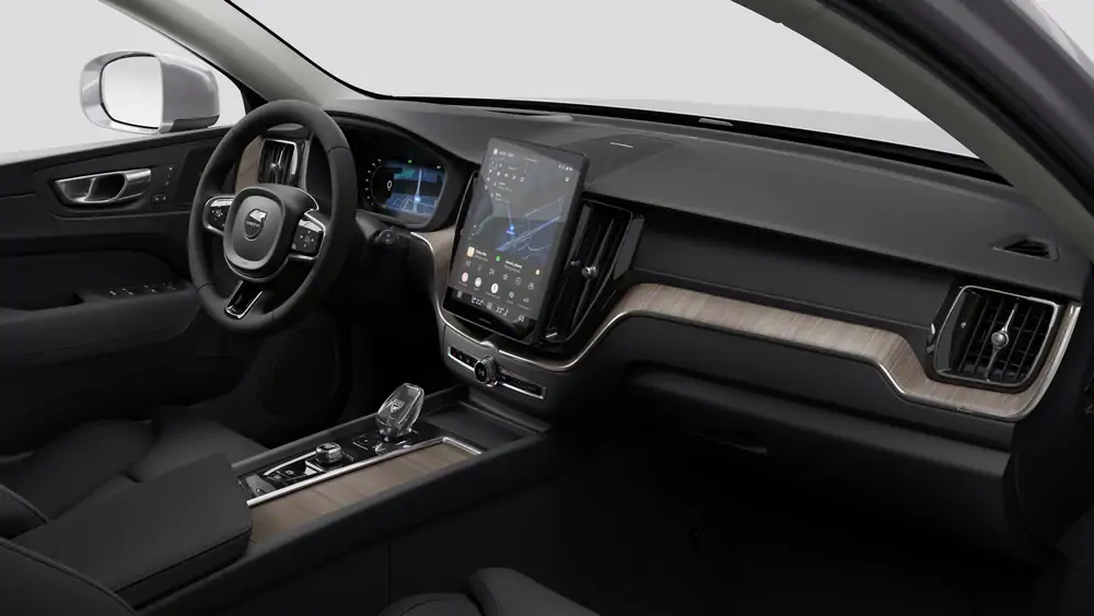 Nouveau Volvo XC60 SUV Ultimate Hybride rechargeable 4 roues motrices Aurora Silver 4