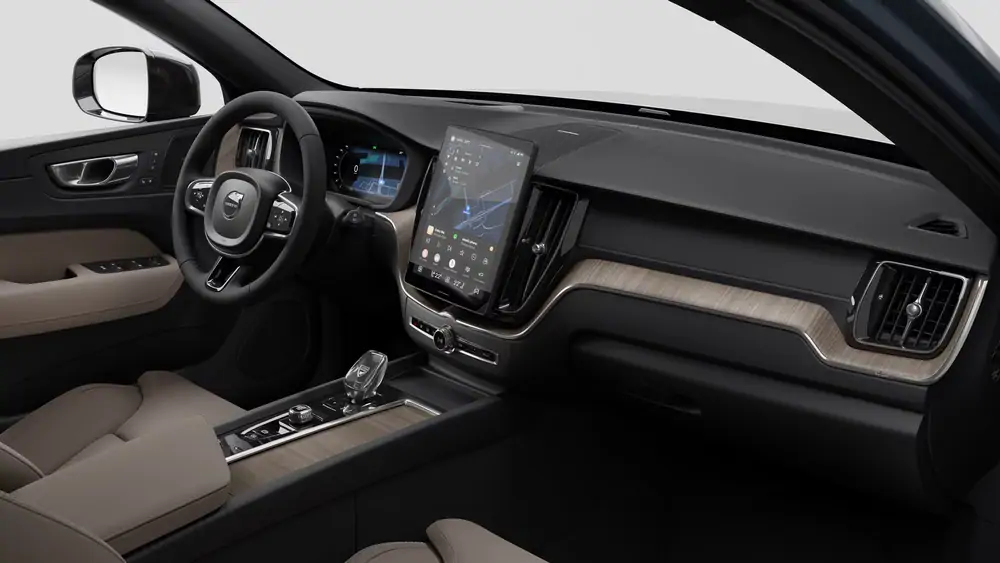 Nouveau Volvo XC60 SUV Ultimate Hybride rechargeable 4 roues motrices Denim Blue 4