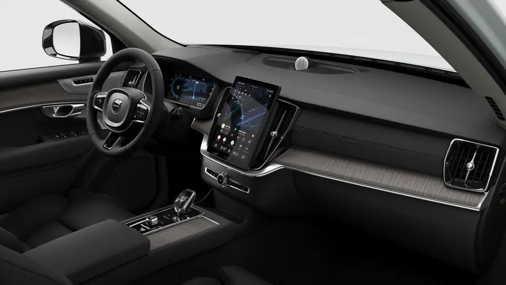 Nouveau Volvo XC90 SUV Ultimate Hybride rechargeable 4 roues motrices Crystal White Pearl 4