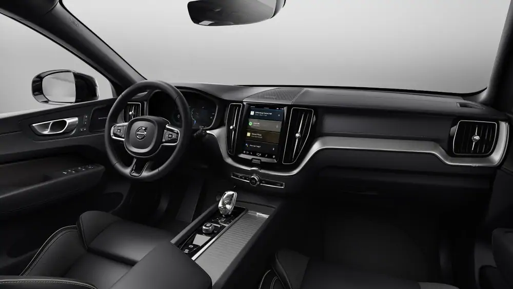 Nouveau Volvo XC60 SUV Ultimate Hybride rechargeable 4 roues motrices Onyx Black 4