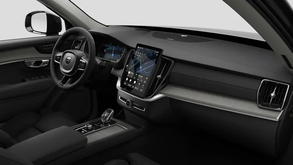 Nouveau Volvo XC90 SUV Ultimate Hybride rechargeable 4 roues motrices Onyx Black 4