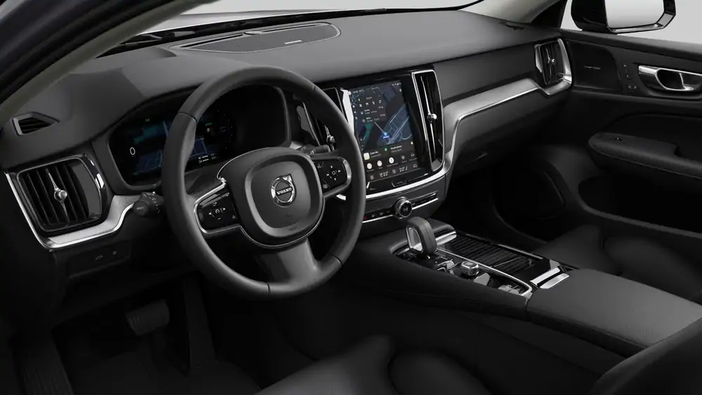 Nouveau volvo V60 Break Plus Hybride rechargeable 4 roues motrices Aurora Silver 4