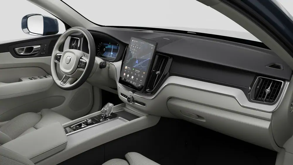 Nouveau Volvo XC60 SUV Start Hybride rechargeable 4 roues motrices Denim Blue 4
