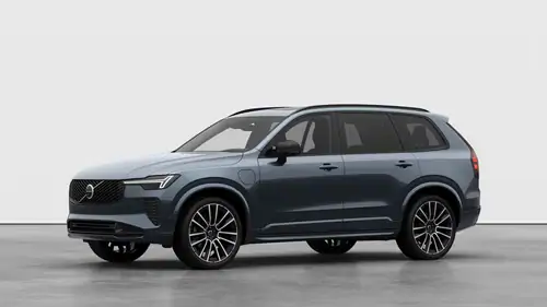 Nouveau Volvo XC90 SUV Ultimate Hybride rechargeable 4 roues motrices Denim Blue