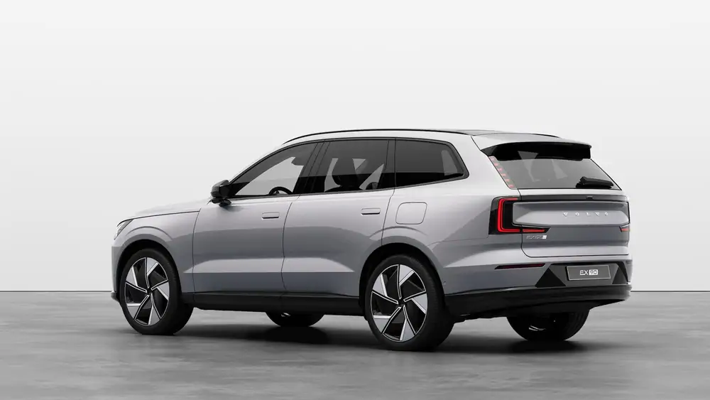 Nouveau Volvo EX90 SUV Ultra Électrique Silver Dawn 2