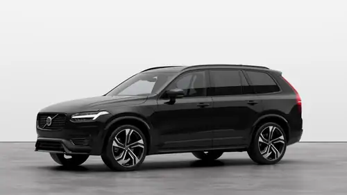 Nouveau Volvo XC90 SUV Ultimate Hybride rechargeable 4 roues motrices Onyx Black