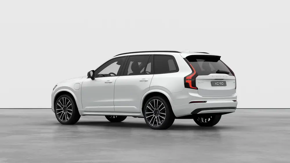 Nouveau Volvo XC90 SUV Ultimate Hybride rechargeable 4 roues motrices Crystal White Pearl 2