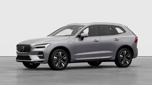 Nouveau Volvo XC60 SUV Plus Hybride rechargeable 4 roues motrices Aurora Silver