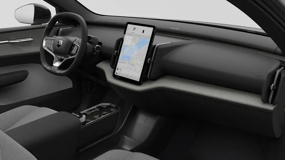 Nouveau Volvo EX30 SUV Ultra Électrique 2 roues motrices (Propulsion) Crystal White Pearl 4