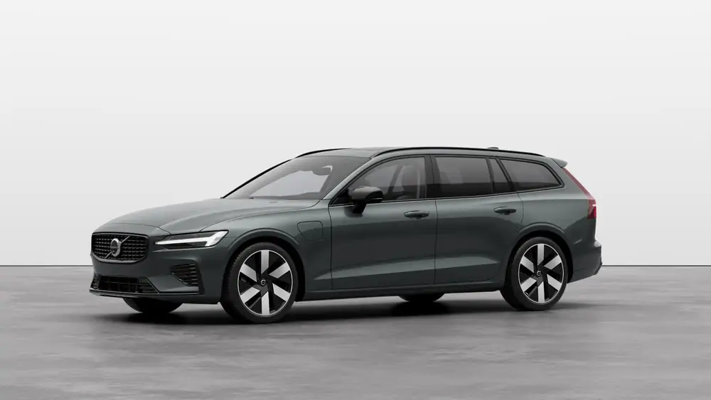 Nouveau Volvo V60 Break Plus Hybride rechargeable 4 roues motrices Forest Lake 1