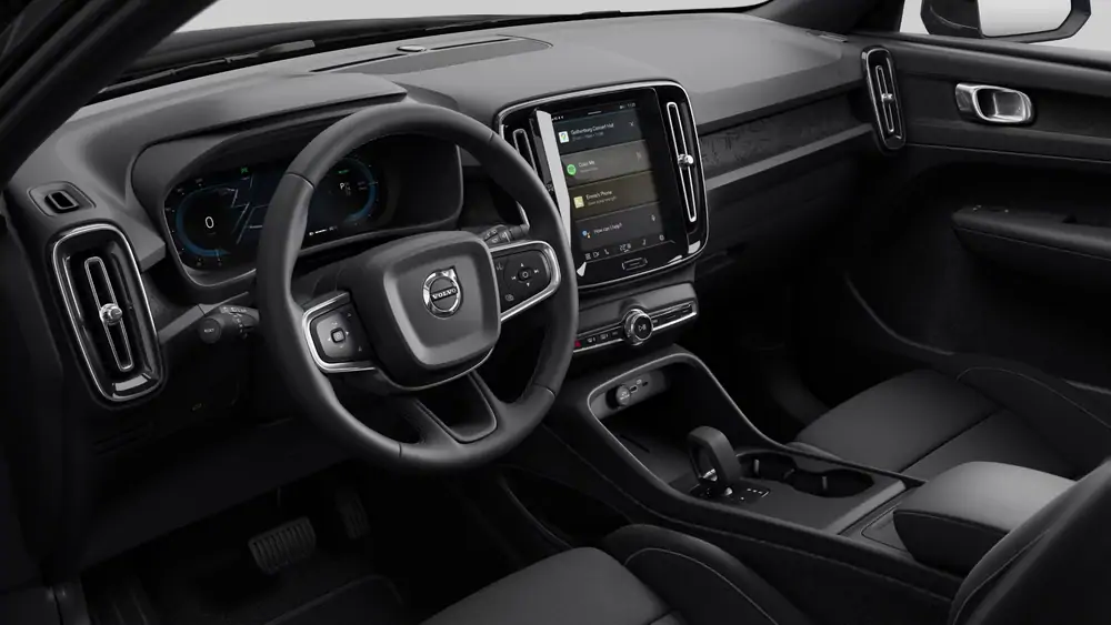 Nouveau Volvo XC40 SUV Plus B3 Micro-hybride 2 roues motrices (Traction) Onyx Black 4