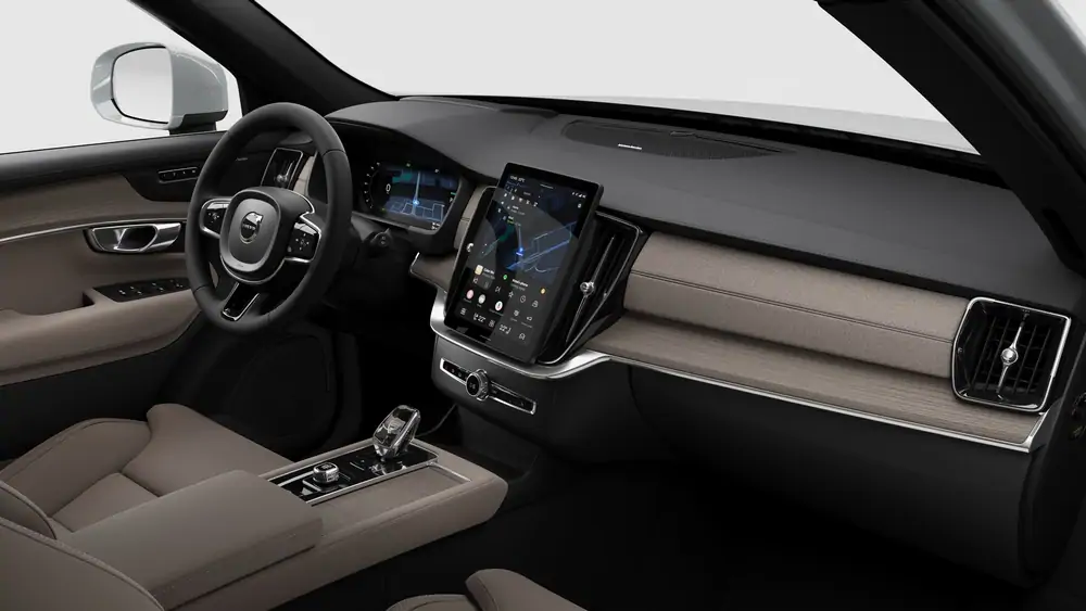 Nouveau Volvo XC90 SUV Ultimate Hybride rechargeable 4 roues motrices Vapour Grey 4