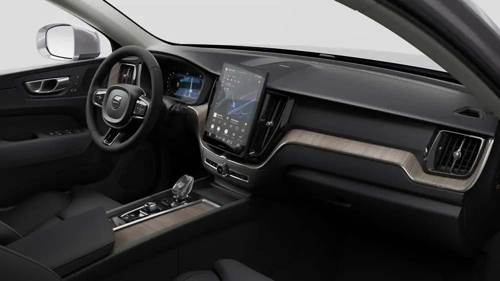 Nouveau Volvo XC60 SUV Plus Hybride rechargeable 4 roues motrices Aurora Silver 4