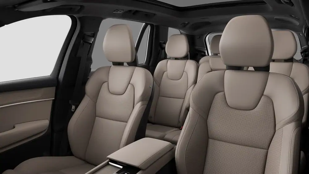 Nouveau Volvo XC90 SUV Ultimate Hybride rechargeable 4 roues motrices Onyx Black 5
