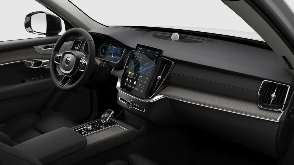 Nouveau Volvo XC90 SUV Ultimate Hybride rechargeable 4 roues motrices Silver Dawn 4