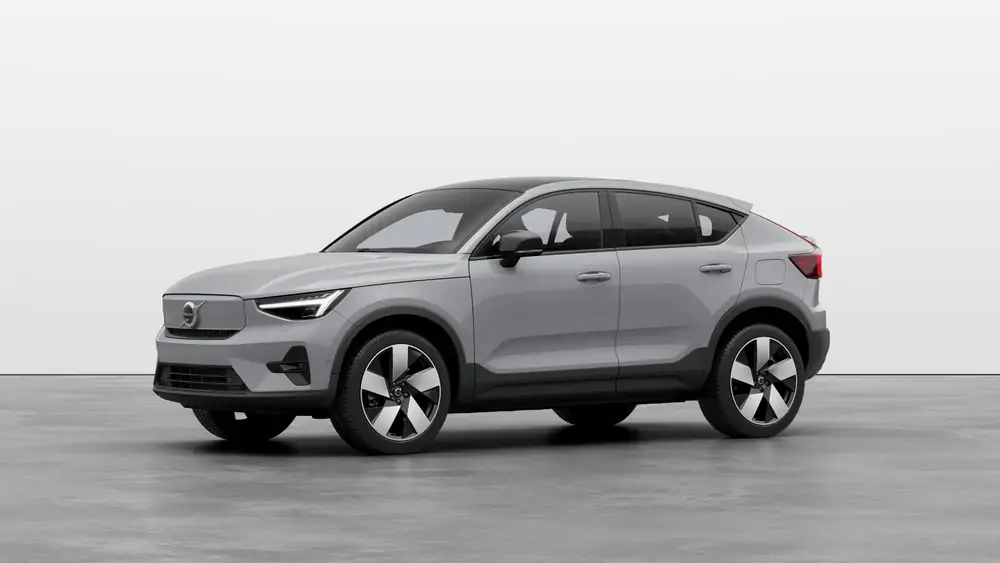 Nouveau Volvo C40 Crossover (SUV Coupé) Ultra Électrique 2 roues motrices (Propulsion) Vapour Grey 1
