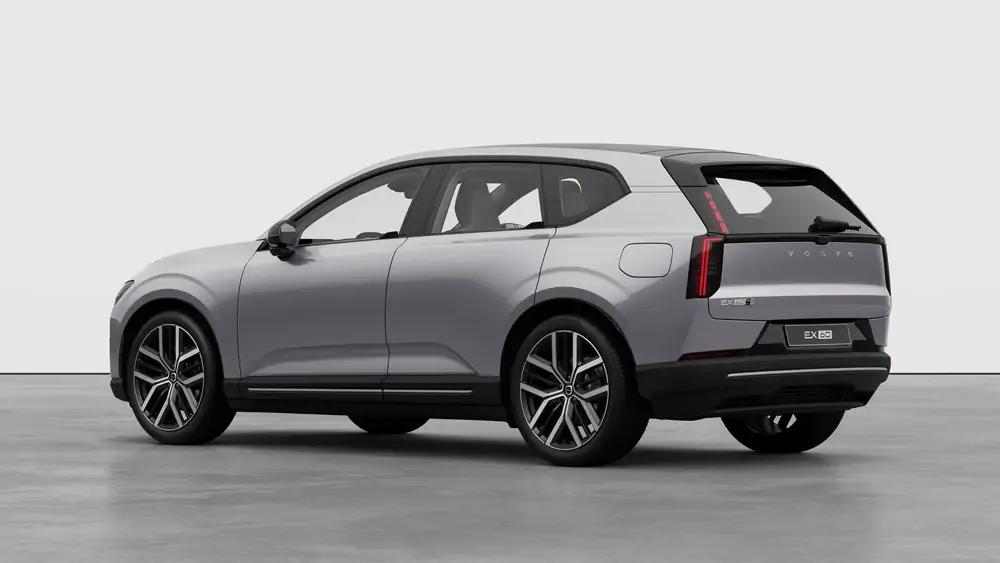 Nouveau volvo EX60 SUV Ultra Électrique 4 roues motrices Aurora Silver 2