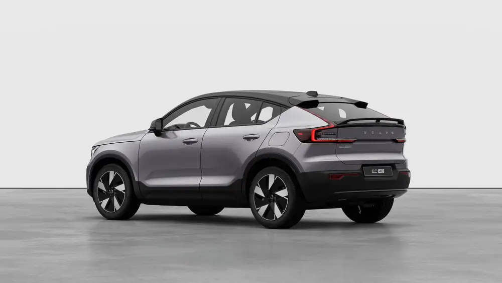 Nouveau Volvo EC40 Crossover (SUV Coupé) Ultra Électrique 2 roues motrices (Propulsion) Aurora Silver 2