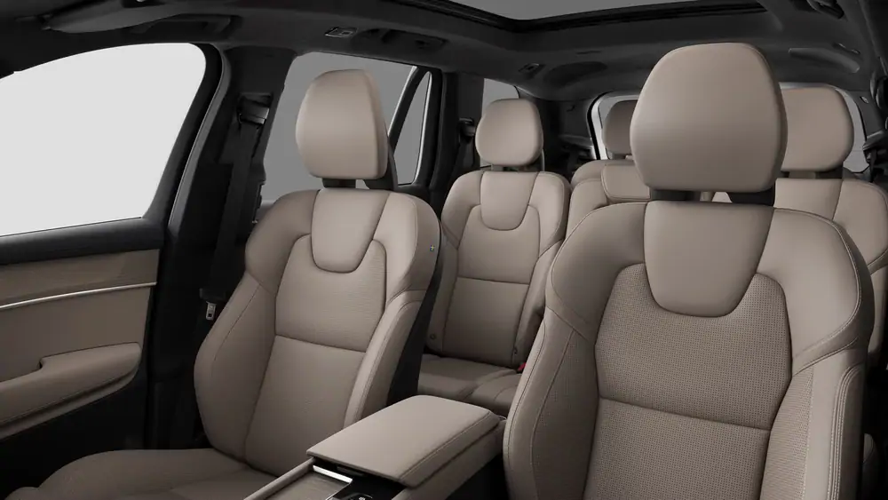 Nouveau Volvo XC90 SUV Ultimate Hybride rechargeable 4 roues motrices Platinum Grey 5