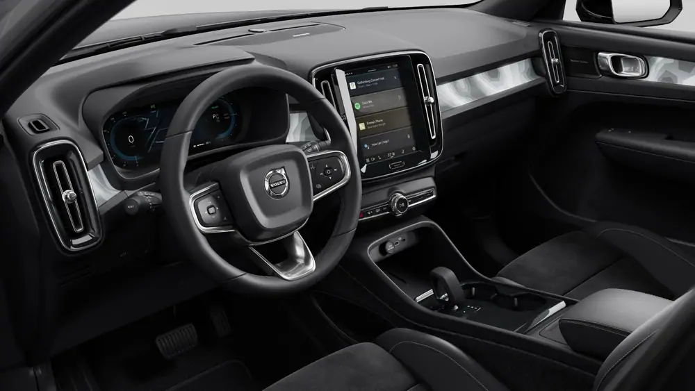 Nouveau Volvo XC40 SUV Ultra Électrique 2 roues motrices (Propulsion) Vapour Grey 4