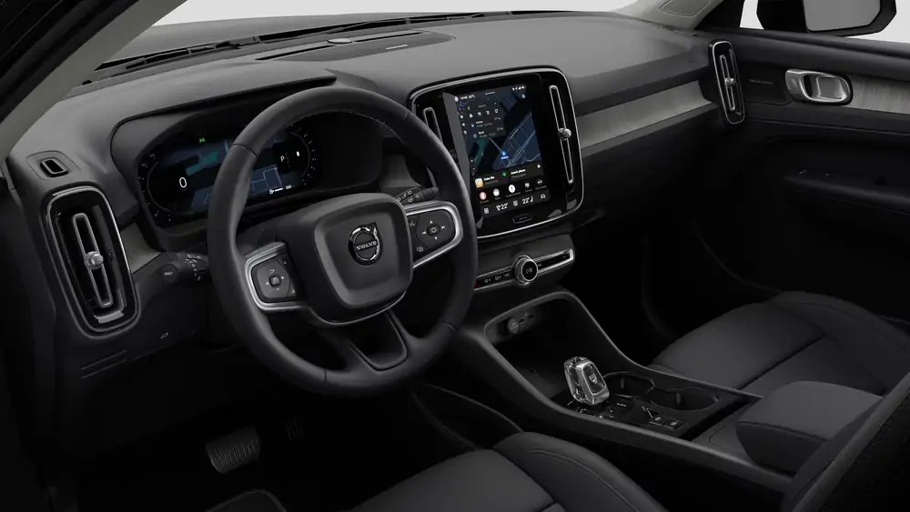 Nouveau Volvo XC40 SUV Plus Lounge Edition Micro-hybride 2 roues motrices (Traction) Onyx Black 4