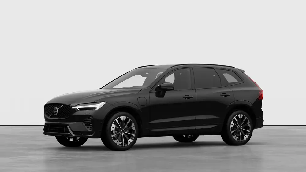 Nouveau Volvo XC60 SUV Ultimate Hybride rechargeable 4 roues motrices Onyx Black 1