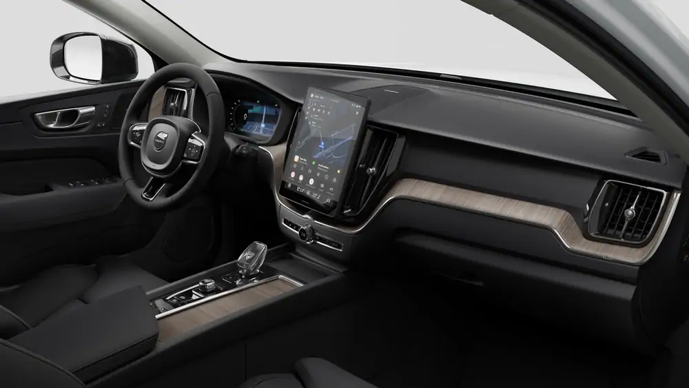 Nouveau Volvo XC60 SUV Plus Hybride rechargeable 4 roues motrices Crystal White Pearl 4