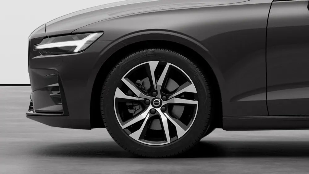 Nouveau Volvo V60 Break Plus Mild Hybrid 2 roues motrices (Traction) Platinum Grey 3